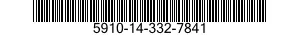 5910-14-332-7841 CAPACITOR,FIXED,MICA DIELECTRIC 5910143327841 143327841