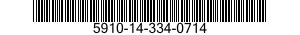 5910-14-334-0714  5910143340714 143340714