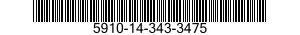5910-14-343-3475  5910143433475 143433475