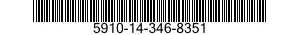 5910-14-346-8351 CAPACITOR,FIXED,METALLIZED,PAPER-PLASTIC DIELECTRIC 5910143468351 143468351