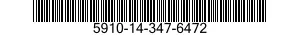 5910-14-347-6472 CAPACITOR,FIXED,METALLIZED,PAPER-PLASTIC DIELECTRIC 5910143476472 143476472