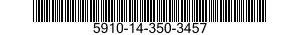 5910-14-350-3457 CAPACITOR,FIXED,CERAMIC DIELECTRIC 5910143503457 143503457
