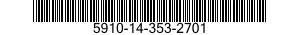 5910-14-353-2701 CAPACITOR,FIXED,ELECTROLYTIC 5910143532701 143532701