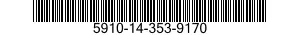 5910-14-353-9170 CAPACITOR,FIXED,METALLIZED,PAPER-PLASTIC DIELECTRIC 5910143539170 143539170