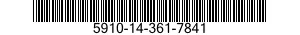 5910-14-361-7841 CAPACITOR,FIXED,METALLIZED,PAPER-PLASTIC DIELECTRIC 5910143617841 143617841