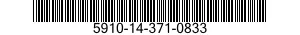 5910-14-371-0833 CAPACITOR,FIXED,ELECTROLYTIC 5910143710833 143710833