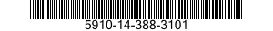 5910-14-388-3101 CAPACITOR,FIXED,METALLIZED,PAPER-PLASTIC DIELECTRIC 5910143883101 143883101