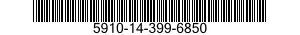 5910-14-399-6850 CAPACITOR,FIXED,METALLIZED,PAPER-PLASTIC DIELECTRIC 5910143996850 143996850