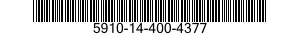 5910-14-400-4377 CAPACITOR,FIXED,METALLIZED,PAPER-PLASTIC DIELECTRIC 5910144004377 144004377
