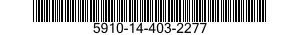 5910-14-403-2277 CAPACITOR,FIXED,CERAMIC DIELECTRIC 5910144032277 144032277