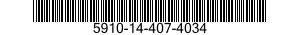 5910-14-407-4034 CAPACITOR,FIXED,MICA DIELECTRIC 5910144074034 144074034