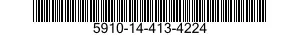 5910-14-413-4224 CAPACITOR,FIXED,METALLIZED,PAPER-PLASTIC DIELECTRIC 5910144134224 144134224