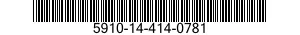 5910-14-414-0781 CAPACITOR,FIXED,ELECTROLYTIC 5910144140781 144140781
