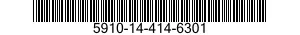5910-14-414-6301 CAPACITOR,FIXED,METALLIZED,PAPER-PLASTIC DIELECTRIC 5910144146301 144146301