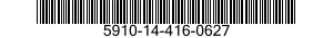 5910-14-416-0627 CAPACITOR,FIXED,CERAMIC DIELECTRIC 5910144160627 144160627