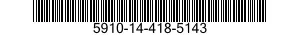 5910-14-418-5143 CAPACITOR,VARIABLE,CERAMIC DIELECTRIC 5910144185143 144185143