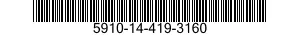 5910-14-419-3160 CAPACITOR,FIXED,CERAMIC DIELECTRIC 5910144193160 144193160