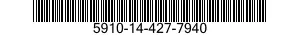 5910-14-427-7940 CAPACITOR,FIXED,METALLIZED,PAPER-PLASTIC DIELECTRIC 5910144277940 144277940