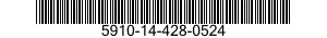 5910-14-428-0524 CAPACITOR,FIXED,METALLIZED,PAPER-PLASTIC DIELECTRIC 5910144280524 144280524