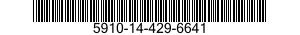 5910-14-429-6641 CAPACITOR,FIXED,ELECTROLYTIC 5910144296641 144296641