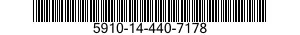 5910-14-440-7178 CAPACITOR,FIXED,CERAMIC DIELECTRIC 5910144407178 144407178