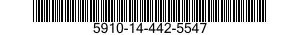 5910-14-442-5547 CAPACITOR,FIXED,CERAMIC DIELECTRIC 5910144425547 144425547