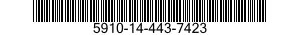 5910-14-443-7423 CAPACITOR ASSEMBLY 5910144437423 144437423