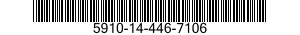 5910-14-446-7106 CAPACITOR,FIXED,MICA DIELECTRIC 5910144467106 144467106
