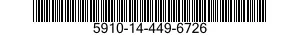 5910-14-449-6726 CAPACITOR,FIXED,ELECTROLYTIC 5910144496726 144496726