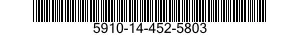 5910-14-452-5803 CAPACITOR,FIXED,ELECTROLYTIC 5910144525803 144525803