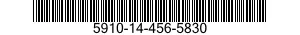5910-14-456-5830 CAPACITOR,FIXED,CERAMIC DIELECTRIC 5910144565830 144565830