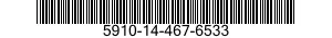 5910-14-467-6533 CAPACITOR,FIXED,METALLIZED,PAPER-PLASTIC DIELECTRIC 5910144676533 144676533