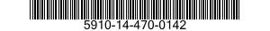 5910-14-470-0142 CAPACITOR,FIXED,ELECTROLYTIC 5910144700142 144700142