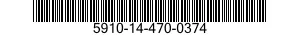 5910-14-470-0374 CAPACITOR,FIXED,ELECTROLYTIC 5910144700374 144700374
