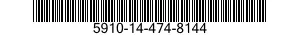 5910-14-474-8144 CAPACITOR,FIXED,METALLIZED,PAPER-PLASTIC DIELECTRIC 5910144748144 144748144