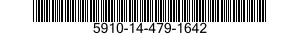 5910-14-479-1642 CAPACITOR,FIXED,METALLIZED,PAPER-PLASTIC DIELECTRIC 5910144791642 144791642