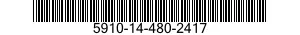 5910-14-480-2417 CAPACITOR,VARIABLE,CERAMIC DIELECTRIC 5910144802417 144802417