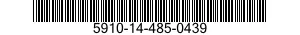 5910-14-485-0439 CAPACITOR,FIXED,ELECTROLYTIC 5910144850439 144850439