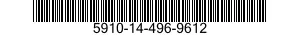 5910-14-496-9612 CAPACITOR,FIXED,ELECTROLYTIC 5910144969612 144969612