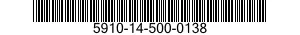 5910-14-500-0138 CONDENSATEUR 5910145000138 145000138