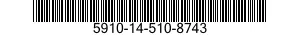 5910-14-510-8743 CAPACITOR,FIXED,ELECTROLYTIC 5910145108743 145108743