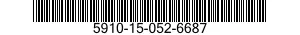 5910-15-052-6687 CAPACITOR,FIXED,ELECTROLYTIC 5910150526687 150526687