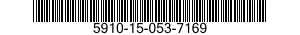 5910-15-053-7169 CAPACITOR,FIXED,ELECTROLYTIC 5910150537169 150537169