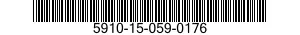 5910-15-059-0176 CAPACITOR,FIXED,PAPER DIELECTRIC 5910150590176 150590176