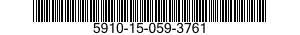 5910-15-059-3761 CAPACITOR,FIXED,MICA DIELECTRIC 5910150593761 150593761