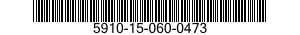 5910-15-060-0473 CAPACITOR,FIXED,ELECTROLYTIC 5910150600473 150600473