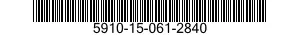 5910-15-061-2840 CAPACITOR,FIXED,ELECTROLYTIC 5910150612840 150612840
