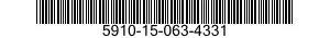 5910-15-063-4331 CAPACITOR,FIXED,PLASTIC DIELECTRIC 5910150634331 150634331