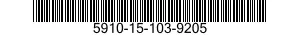 5910-15-103-9205 CONDENSATORE FISSO 5910151039205 151039205