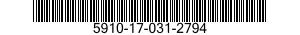 5910-17-031-2794 CAPACITOR,FIXED,ELECTROLYTIC 5910170312794 170312794